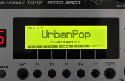Roland td12 td20 td20x lcd - td12,