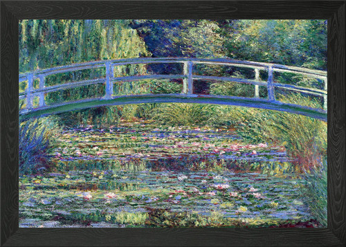 Monet water lily pond framed - lily,