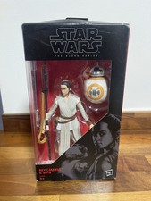 star wars black series 6” Rey (Jakku) & BB8 droid No 2 NISB