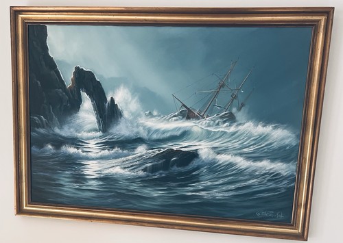 Keith english original oil - english,