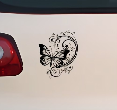 Butterfly car stickers - butterfly, decals