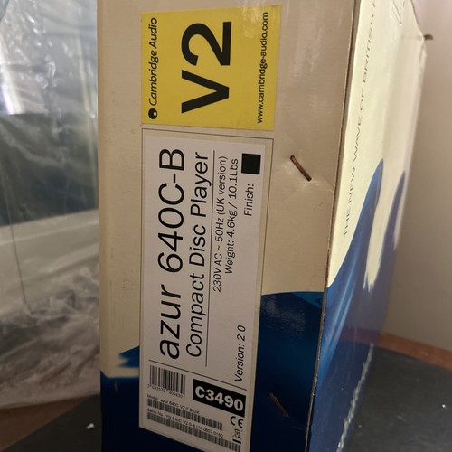 Cambridge audio azur 640c v2 - audio, 640c-b