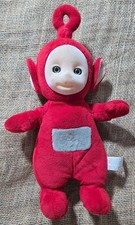 Red Talking Teletubbies Po Plush Toy
