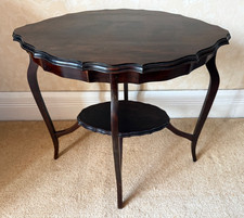 Edwardian Mahogany Oval