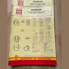 Vintage Shell X-100 Daimler