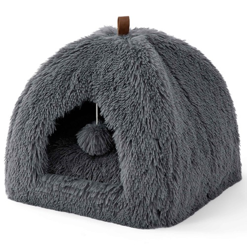 Bedsure cat cave bed igloo - bedsure,