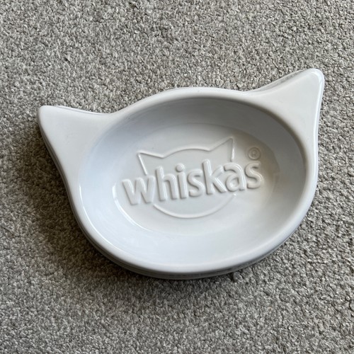 Whiskas cat food water - food, bowl