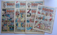 Beezer comic #245,246,247,248,249,252,254 Sep-Nov 1960 GD to VG+