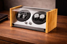 Bamboo Wood Automatic Watch