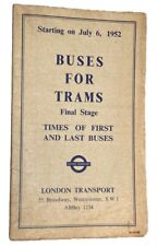 1952 London Transport Buses