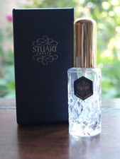 Stuart Crystal Shaftesbury Perfume Atomiser Refillable Mint in Box