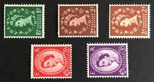 GB QEII 1955 Wildings Sideways
