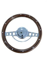 14" Classic Riveted Wood Grain