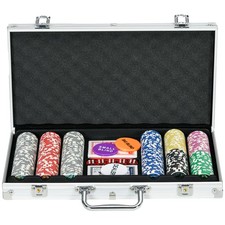 SPORTNOW 300-Piece Poker Chips