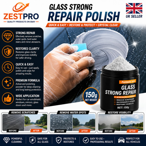 Glass polishing powder car - glass,