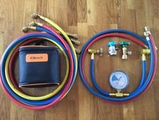 Digital Refrigeration Manifold & Hose Set