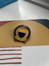 1965 EDINBURGH MONARCHS SPEEDWAY GOLD BADGE by GLADMAN & NORMAN