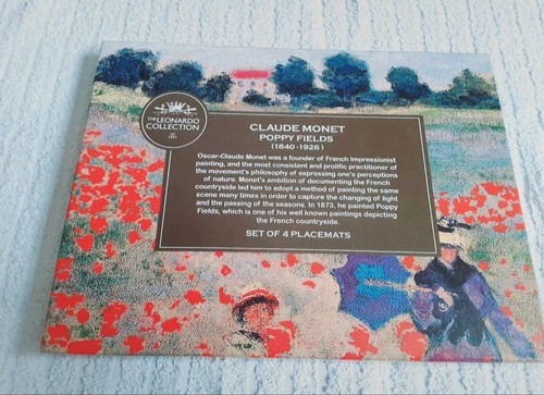 Poppy set placemats - placemats,