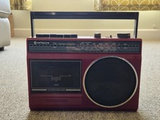 Hitachi TRK-510E High-Fidelity FM MW Radio Cassette Recorder