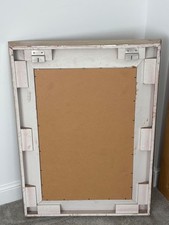 hanging mirror with chain67cmx102cmx6.5cm good condition hardly used just moved