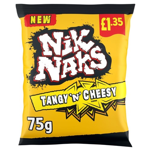Nik naks tangy cheesy - nik, –
