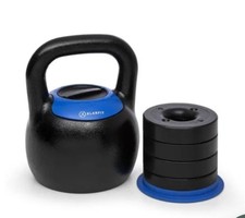 Kettlebell Adjustable Weight 16-24kg Blue Home Training Fitness
