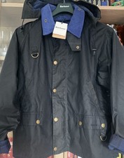 Barbour speych wax jacket with