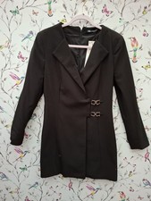 ZARA Black Blazer Dress Size