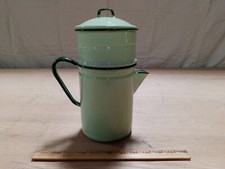 Vintage green enamel - vintage, ware