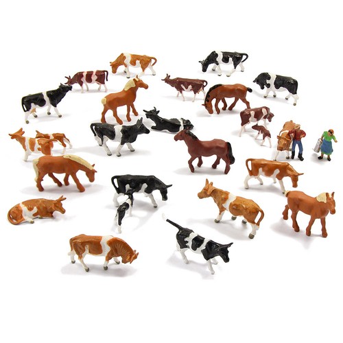 Model railway 36pcs well - model,