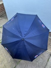Large British Masters Golf Umbrella Sports Weather Sky Sports 