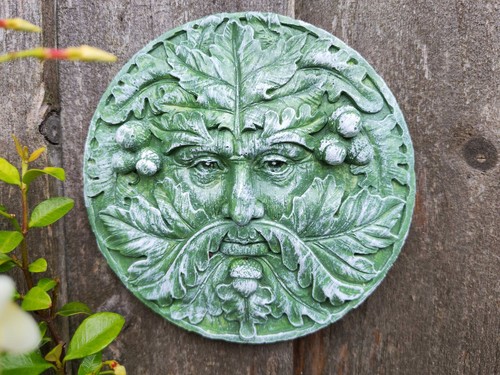 Green man - green, of