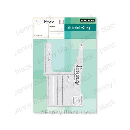 Penny black cling rubber - cling,
