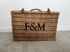 Fortnum and Mason Large Wicker Basket Hamper