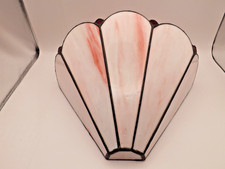 Vintage Stained Glass Wall Uplighter