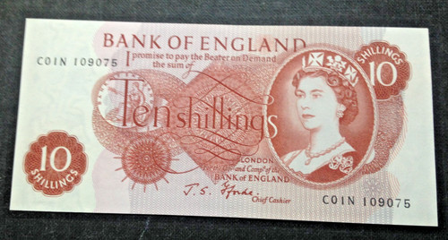 Qeii bank england ten - of,