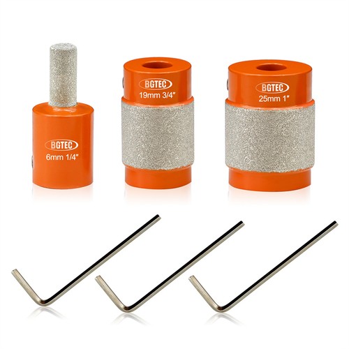 3pcs diamond milling bit heads - milling,