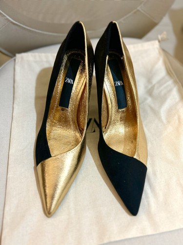 Zara black and gold - zara,