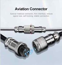 GX16 4Pin Metal Inline Cable