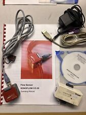 Sonotec Sonoflow CO.55/060 V3.0 Ultrasonic Clamp-On Flow Meter- Made in Germany