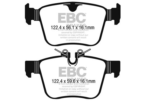 Brake pad set disc - brake,