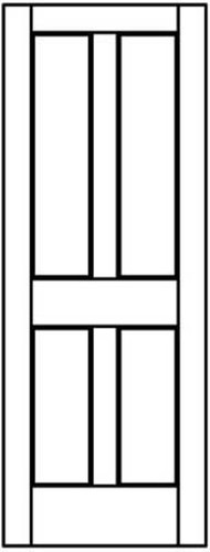 Panel flat traditional stile - flat,