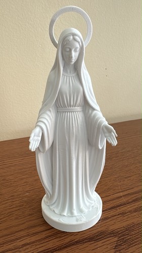 Printed virgin mary - mary, statue