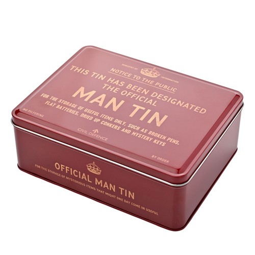 Civil defense official man - official, tin