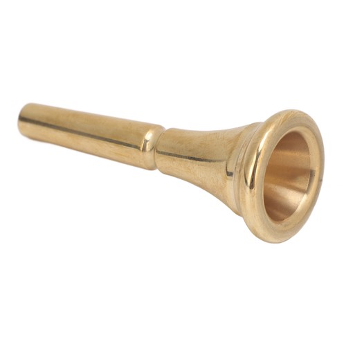 French horn mouthpiece - french, brass