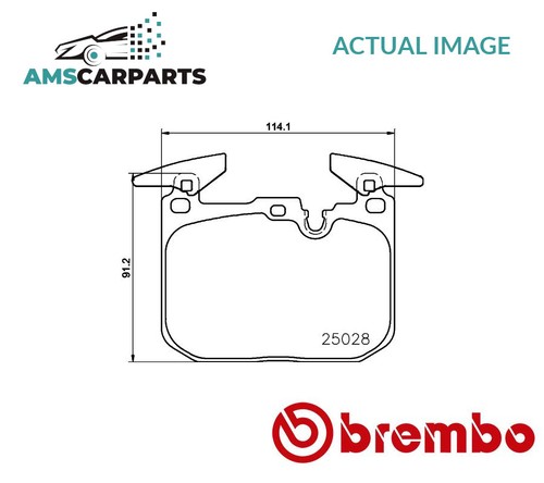 Brake pads set braking pad - brake,