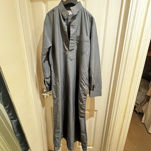 Aniq saudi thobe men grey - al-aniq, men's