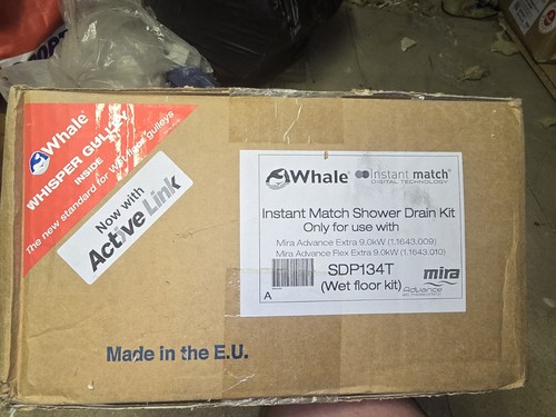 Whale shower drain kit sdp134t - shower,