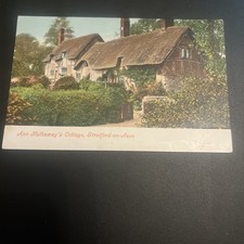 Vintage Postcard – Anne Hathaway’s Cottage Stratford-on-Avon – Valentine’s