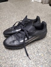 Adidas F50 Club TF Football Trainers Mens Black UK Size 8 Astro Turf Boots